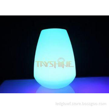PE Plastic LED Color Change Mood Lamp For Bedroom / LED Hom